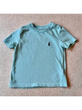 Ralph Lauren Polo Toddler Baby Boy T-Shirt Pastel Blue 6-12 Month